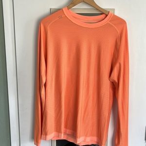 Lululemon long sleeve tee - orange
